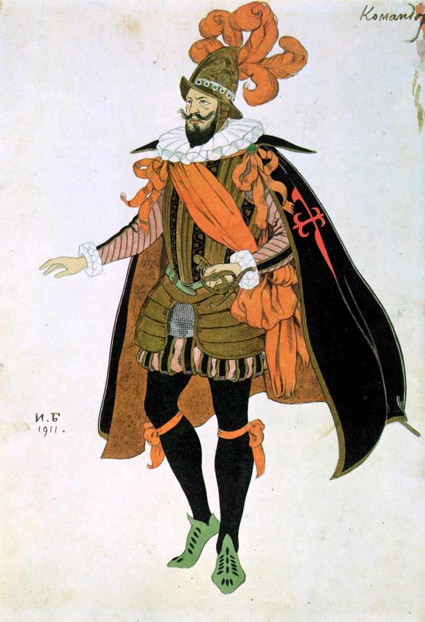 Commandant, 1911 - Ivan Yakovlevich Bilibin