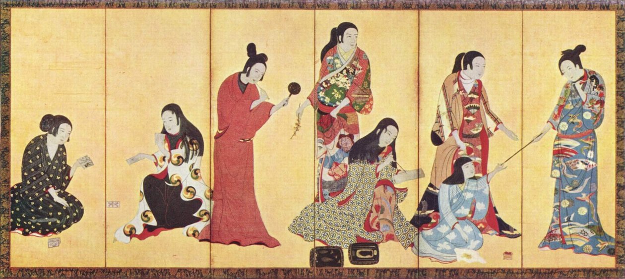 Matsuura Byobu - Iwasa Matabei
