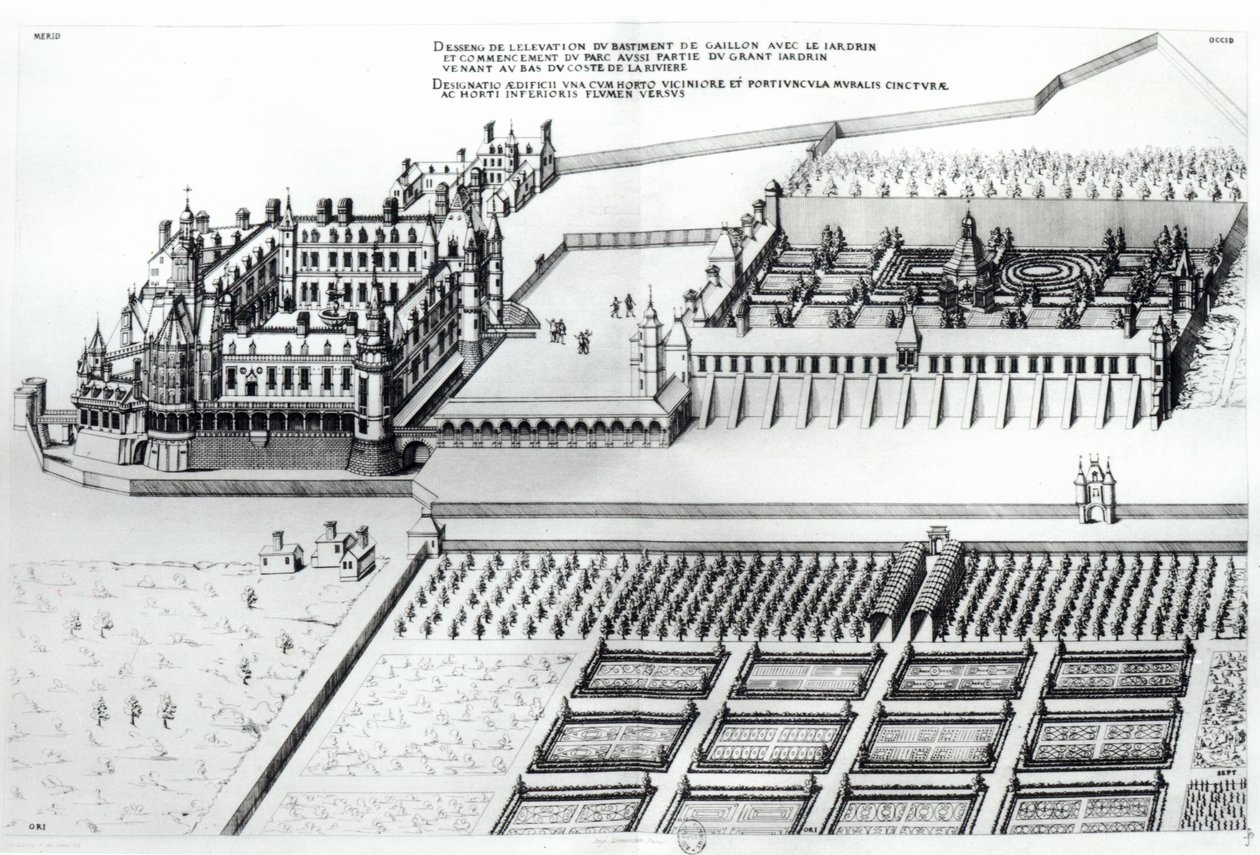 Le Château de Gaillon, tiré de 