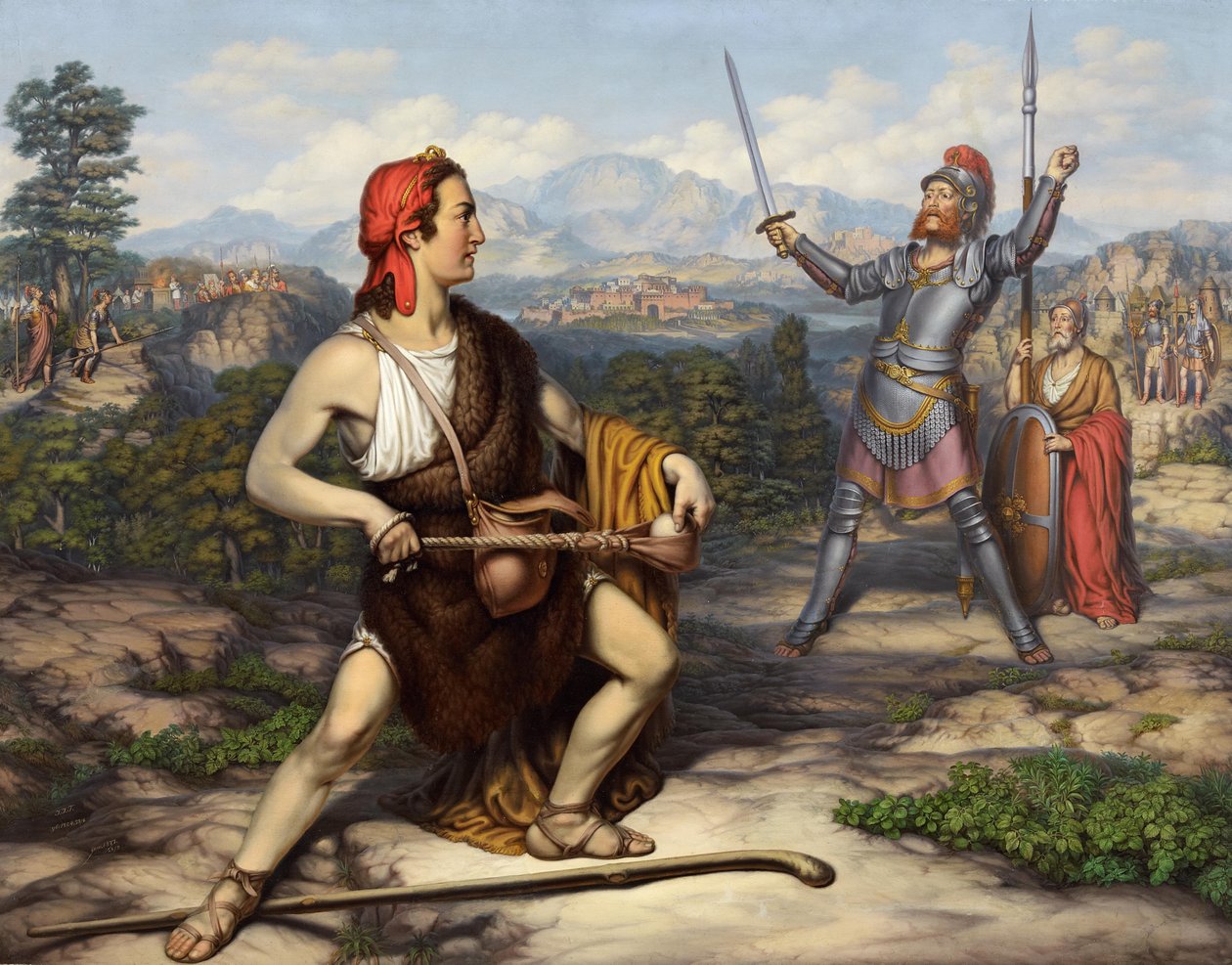 David et Goliath - J. J. Trube