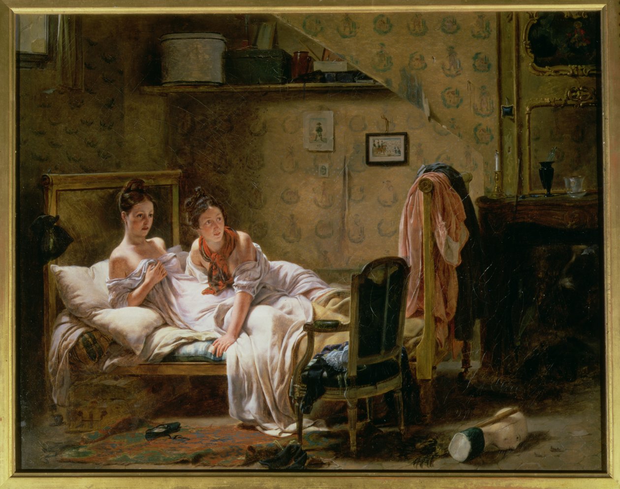 Deux femmes au lit - J.A. Rohne