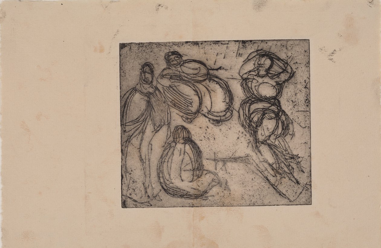 Composition de figures - J.A. Jerichau