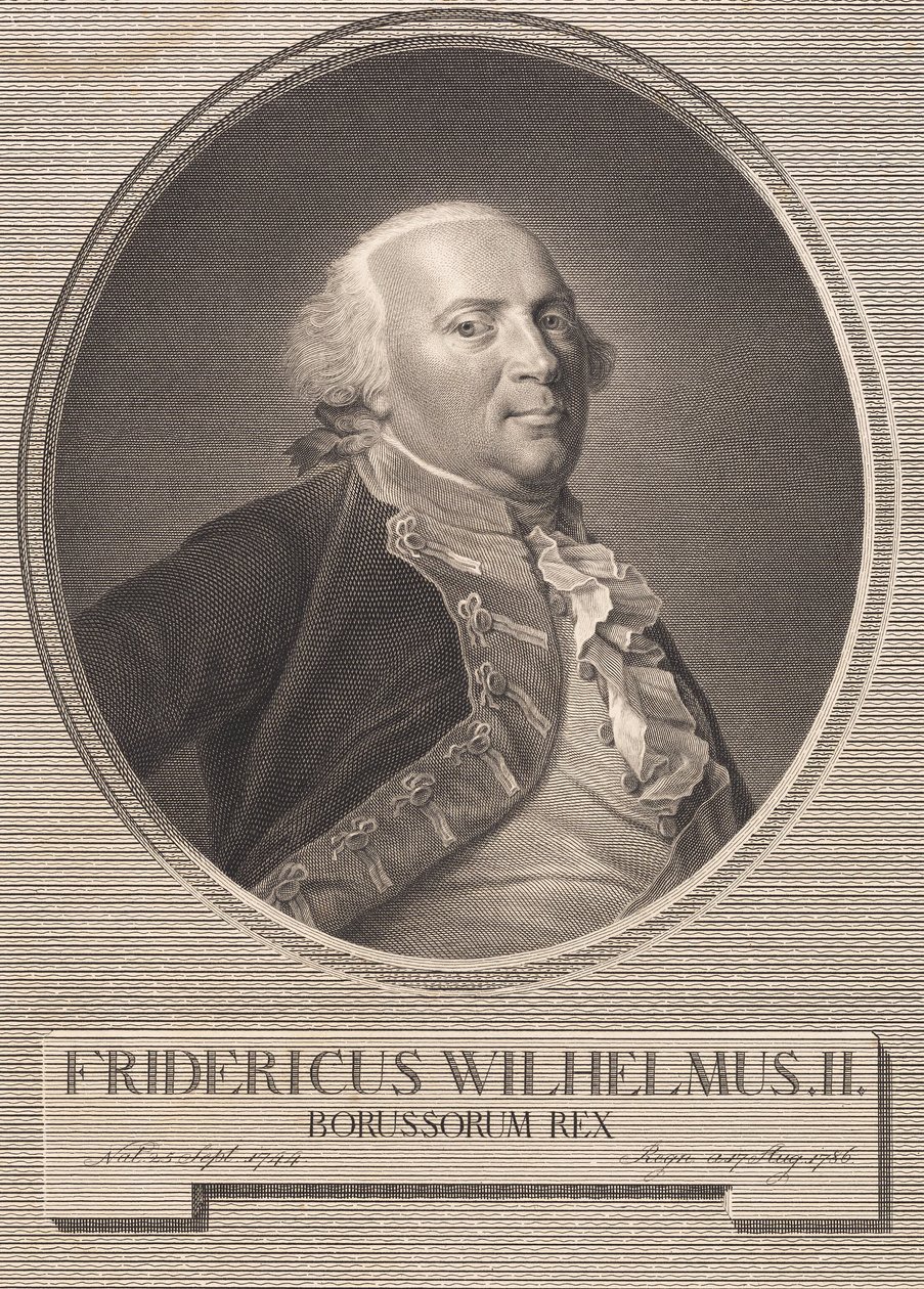 Friedrich Wilhelm II - J.F. Clemens