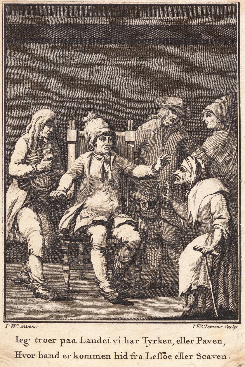Vieille Gunnild prédit des malheurs - J.F. Clemens