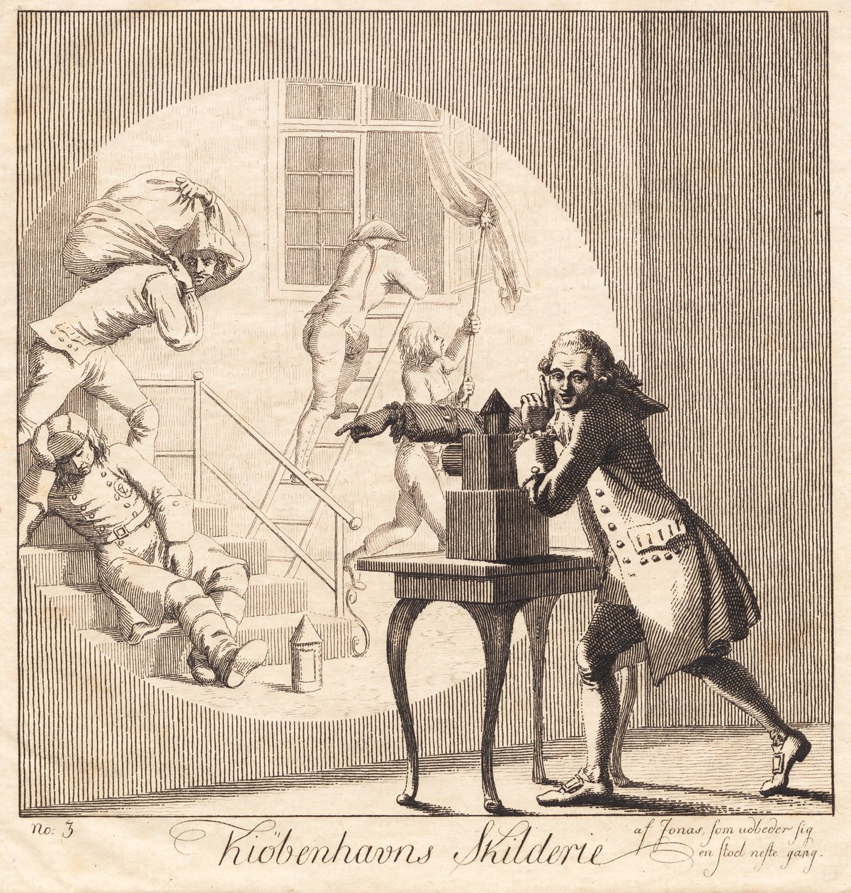 "Kiøbenhavns Skilderie", n° 3 - J.F. Clemens