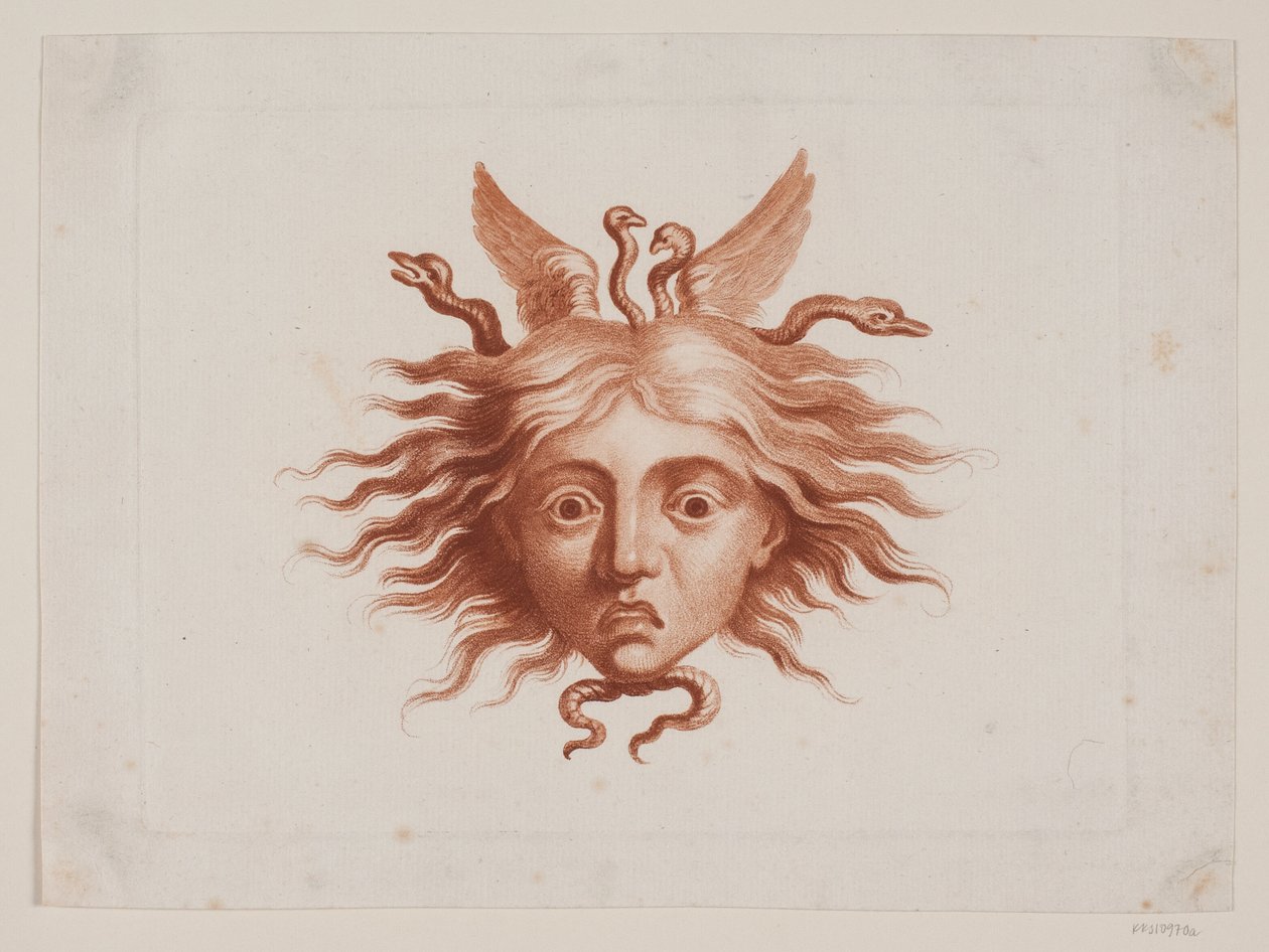 Tête de Méduse - J.F. Clemens