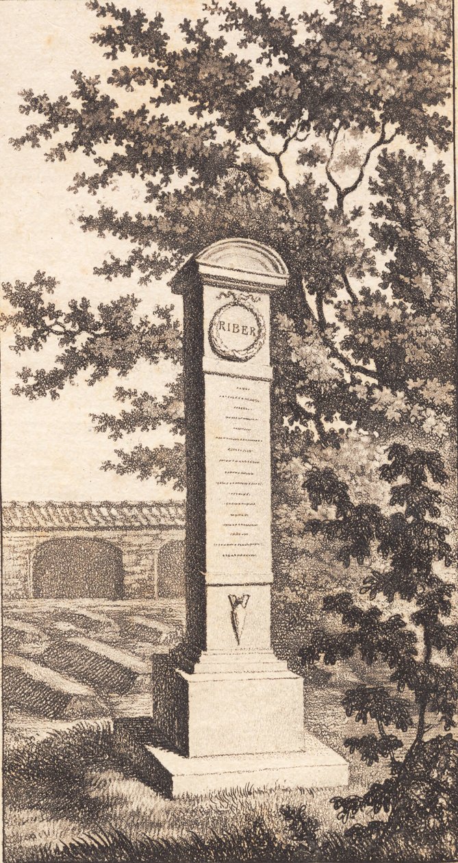 Monument commémoratif pour Riber - J.F. Clemens