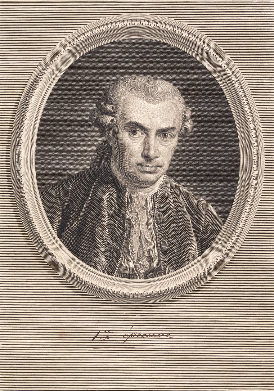 Portrait du docteur Johan von Berger - J.F. Clemens