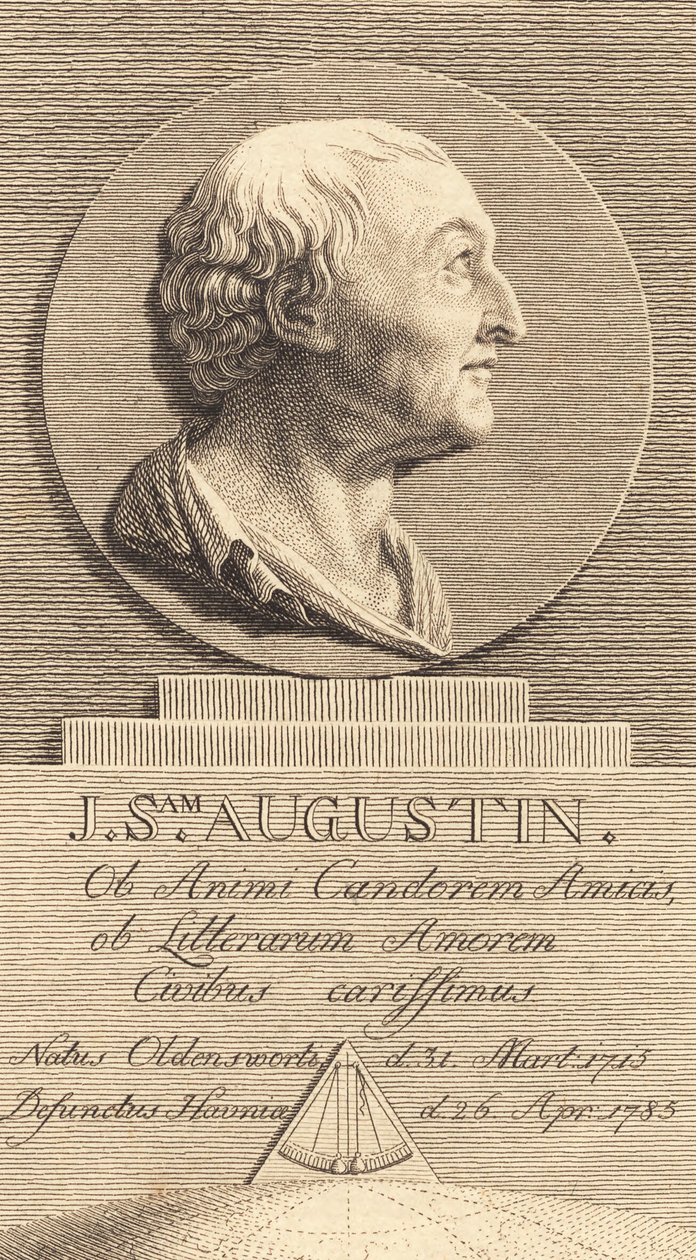 Secrétaire à la chancellerie de guerre Johan Samuel Augustin - J.F. Clemens