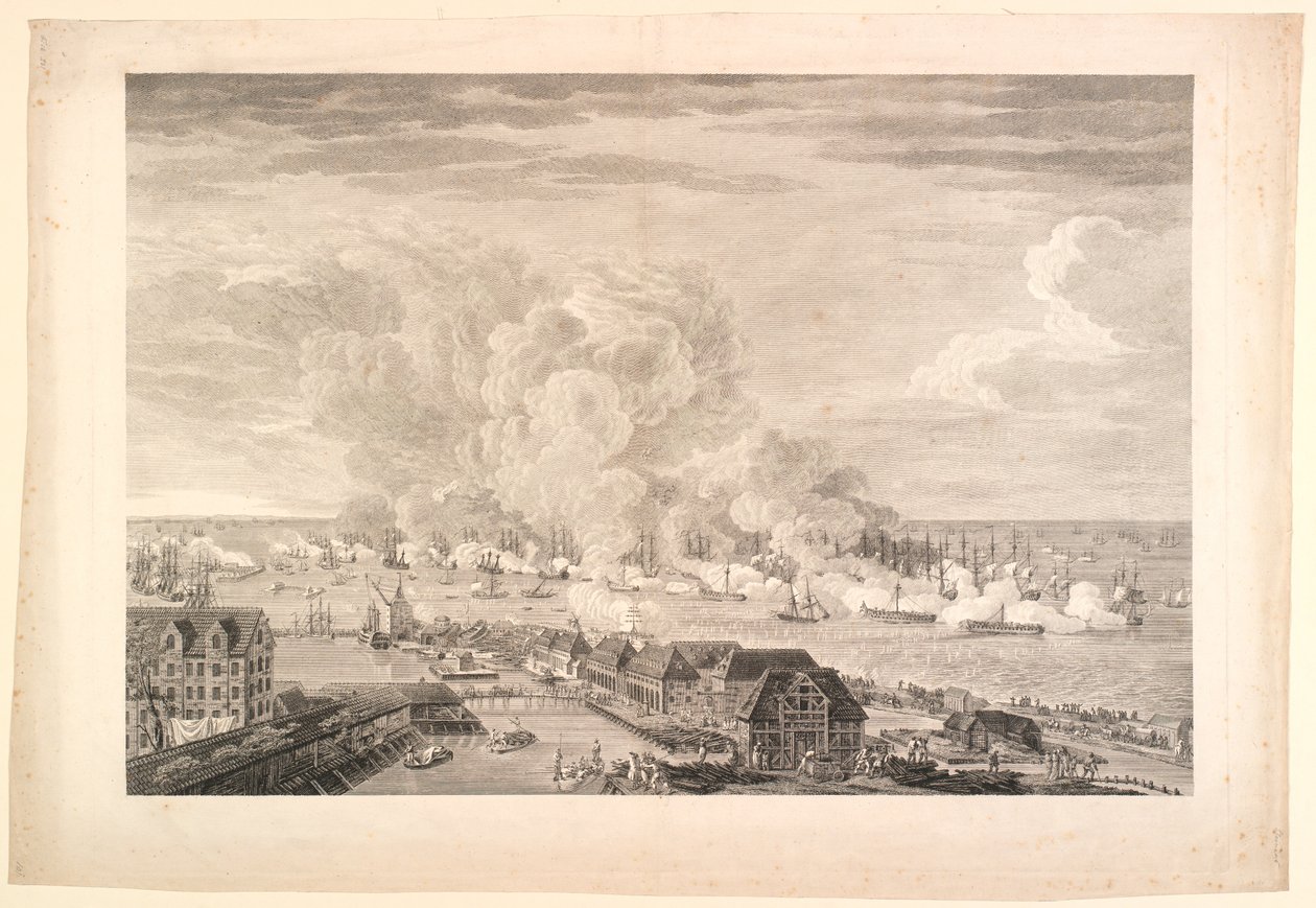 La bataille de la rade, 2 avril 1801 - J.F. Clemens