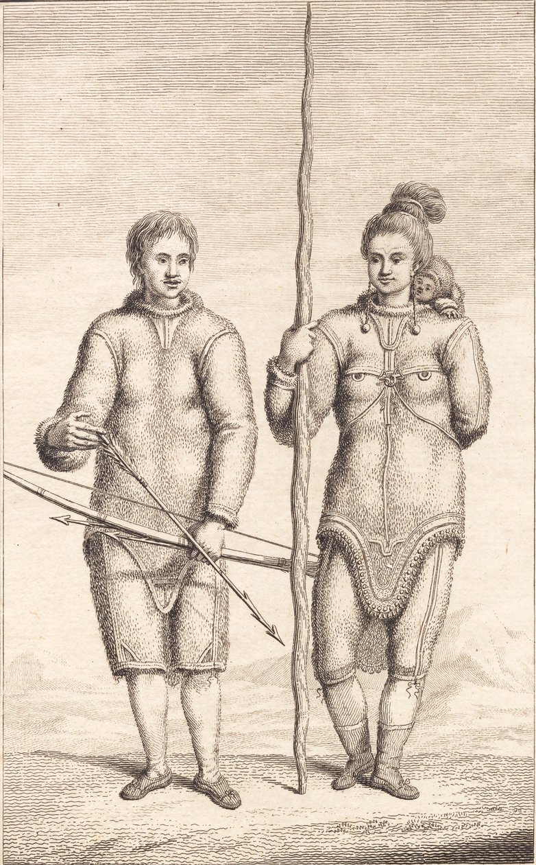 Deux Groenlandais - J.F. Clemens
