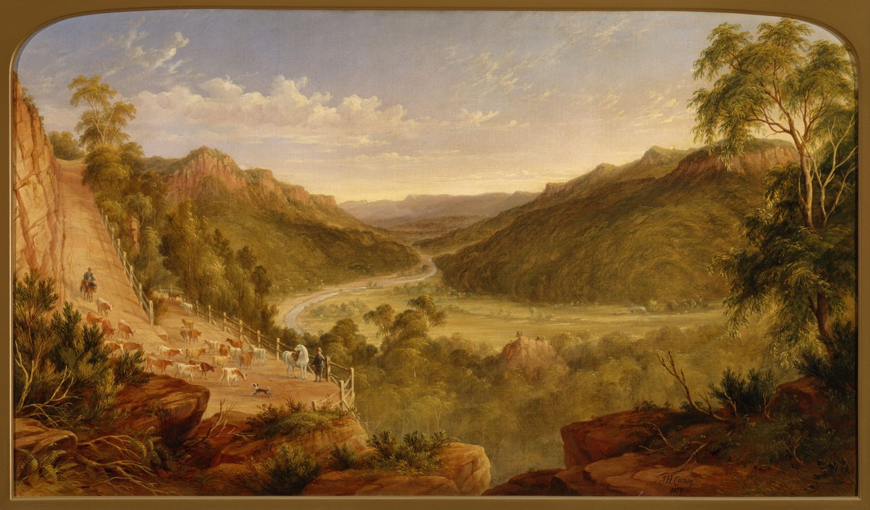 Vallée de Burragorang près de Picton - J.H. Carse