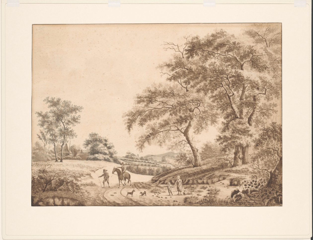 Paysage - J.H. de Friderici (signed by artist)