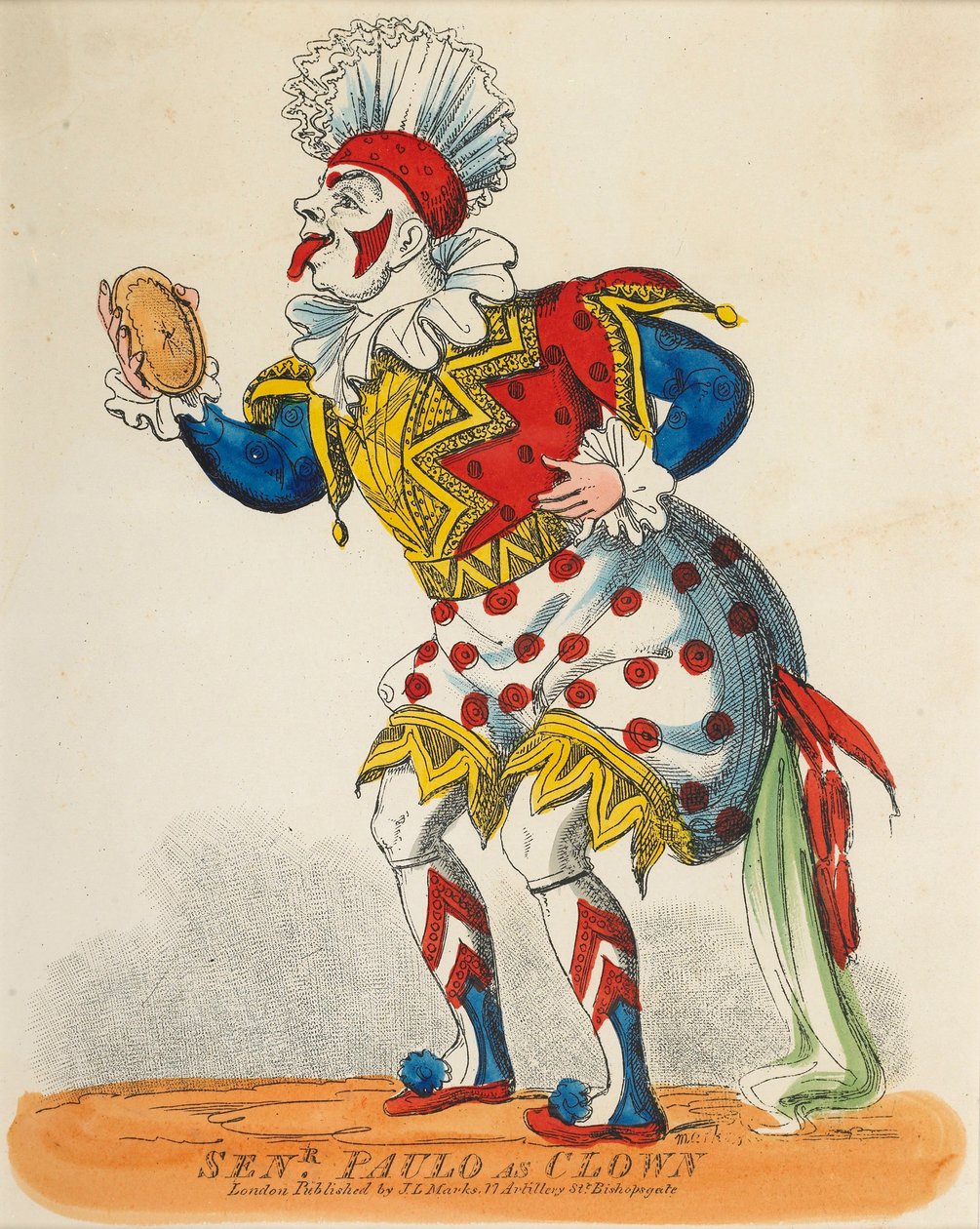 Senr Paulo en Clown - J.L. Marks