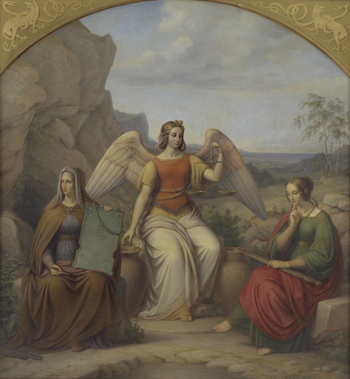 Les trois Nornes - J.L. Lund