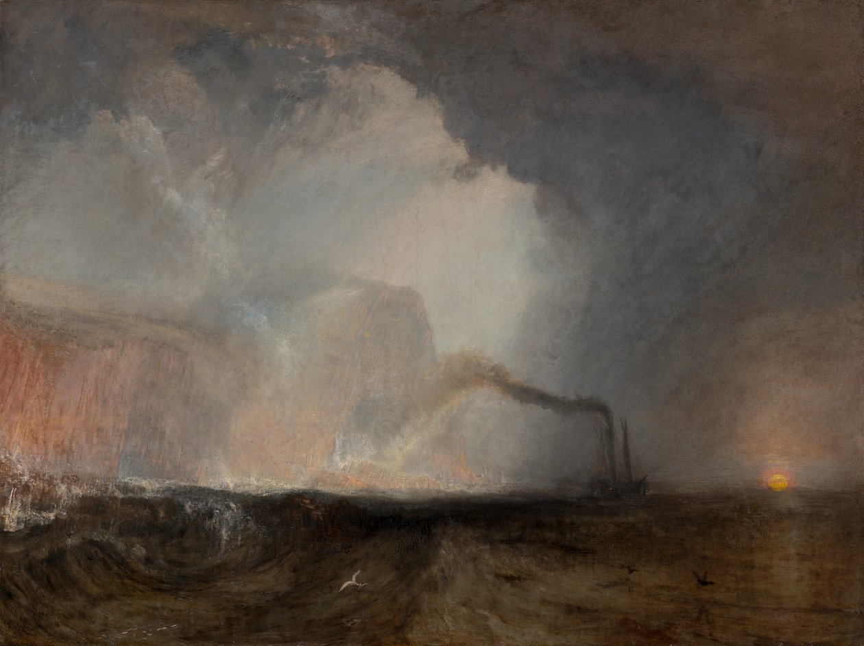 Staffa, la grotte de Fingal, 1831 à 1832 - Joseph Mallord William Turner