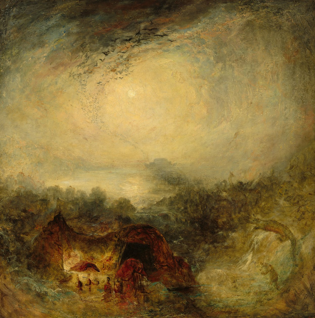 Le soir du déluge, vers 1843 - Joseph Mallord William Turner