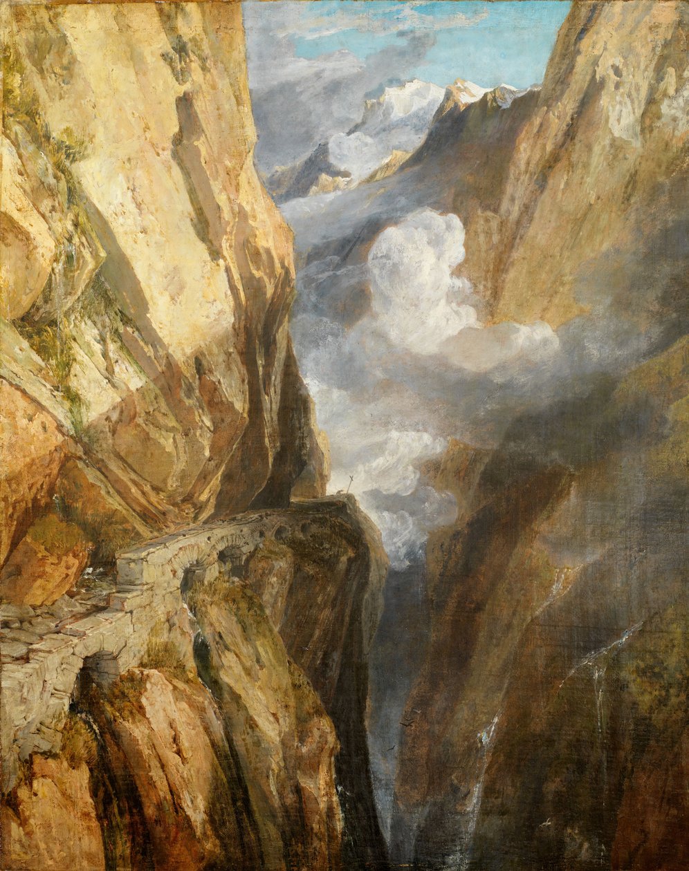 Le col du Saint-Gothard, Suisse, 1803-04 - Joseph Mallord William Turner