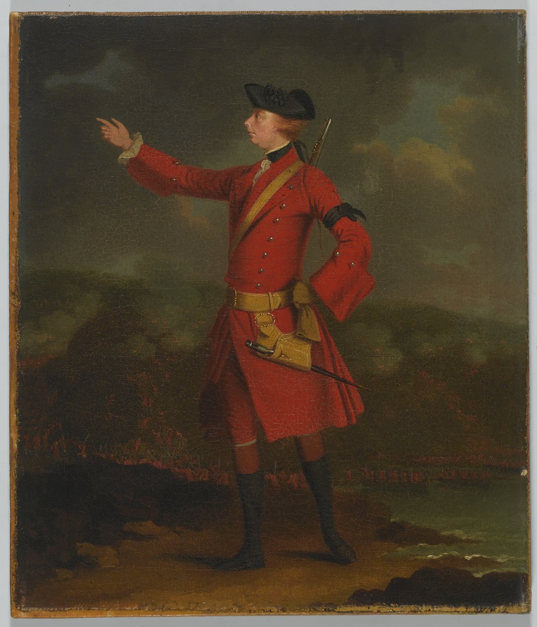 Portrait du général Wolfe (1727-59) - J.S.C. Schaak