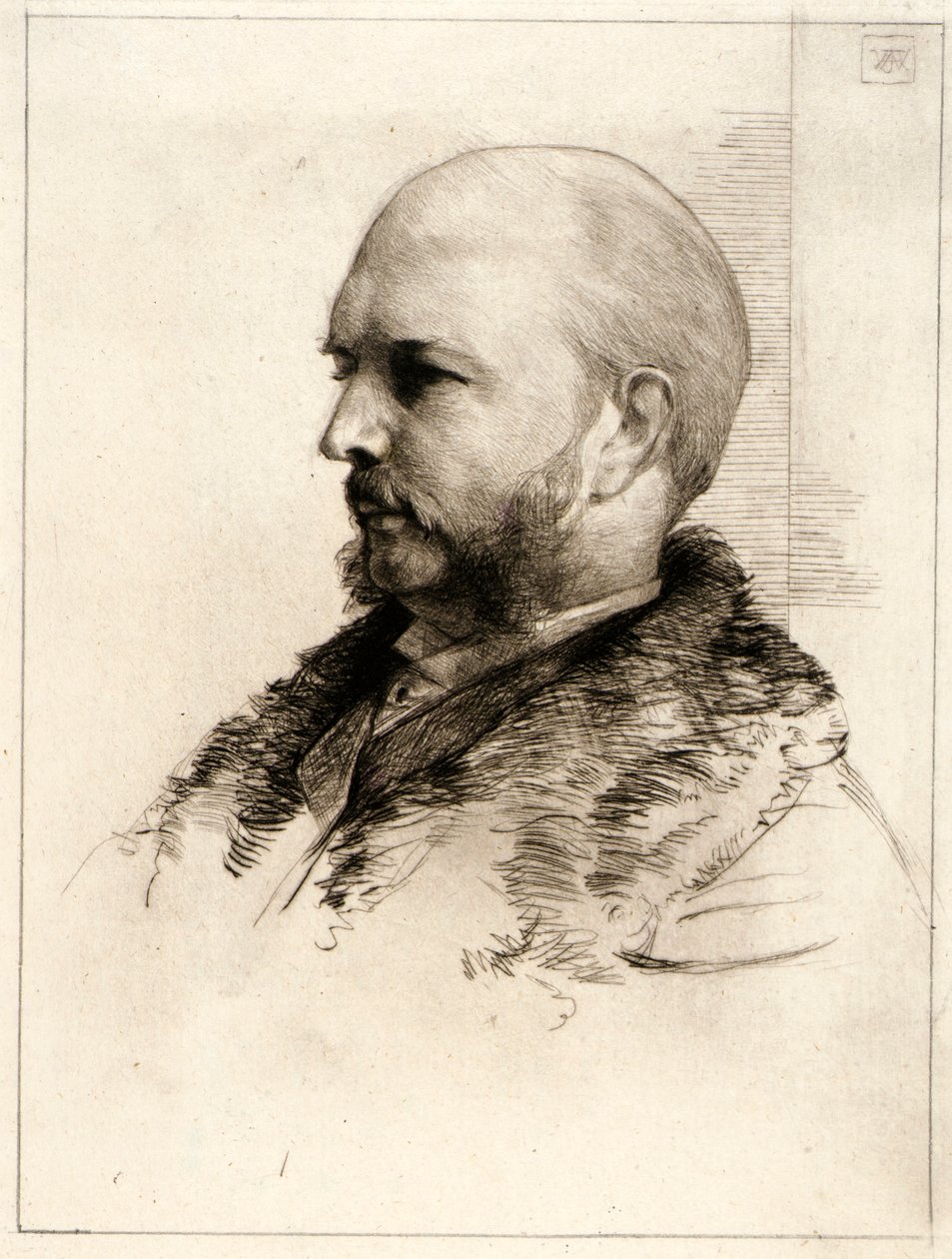 Portrait de Robert Hoe - J. Alden Weir