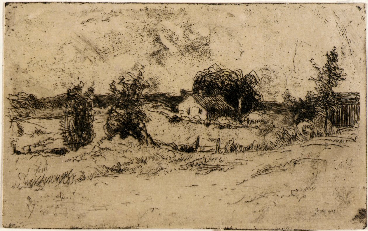 La ferme - J. Alden Weir