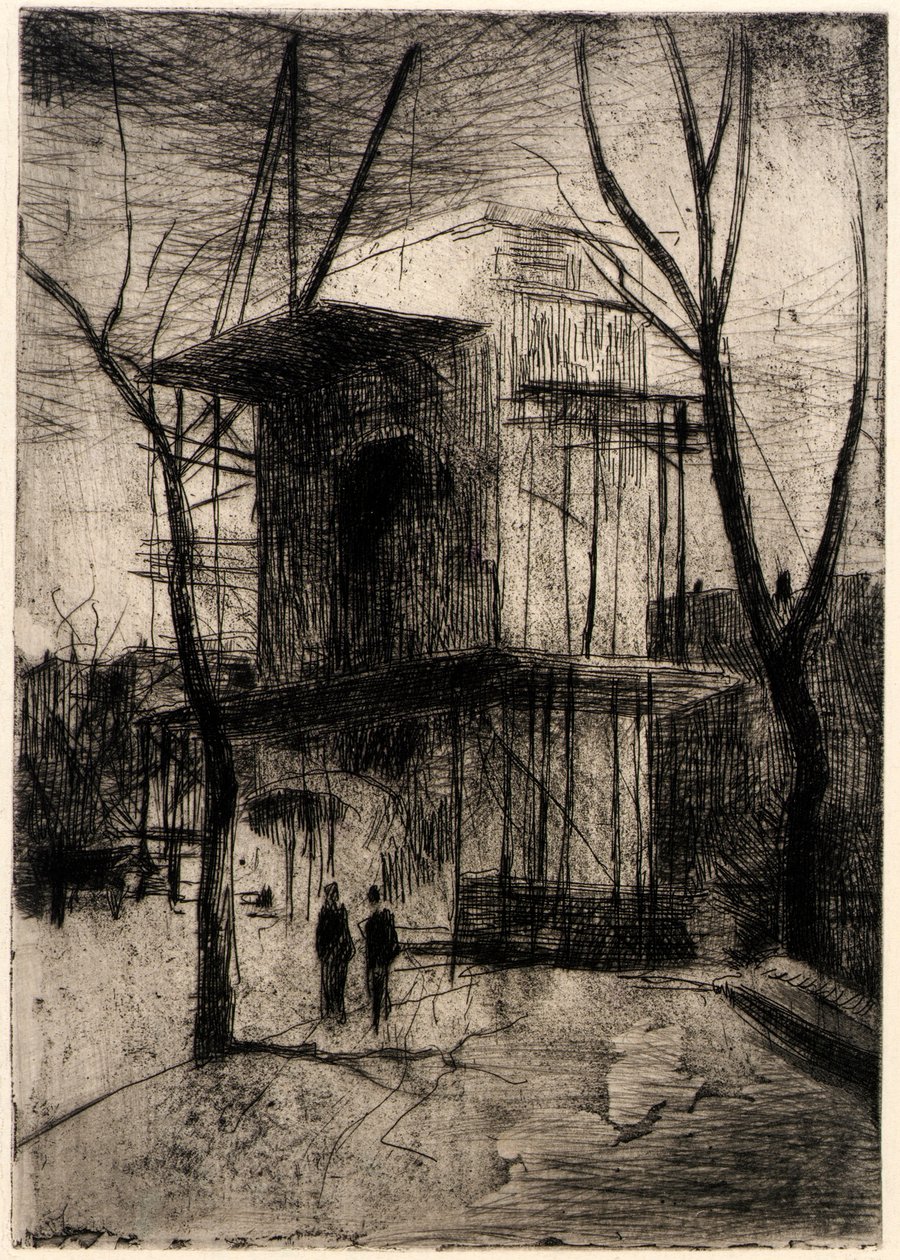 Washington Arch no. 2 - J. Alden Weir