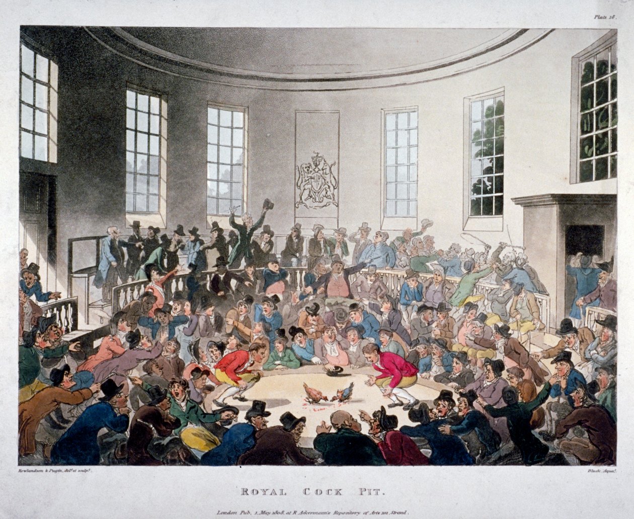 Royal Cock Pit, 1808 - J Bluck