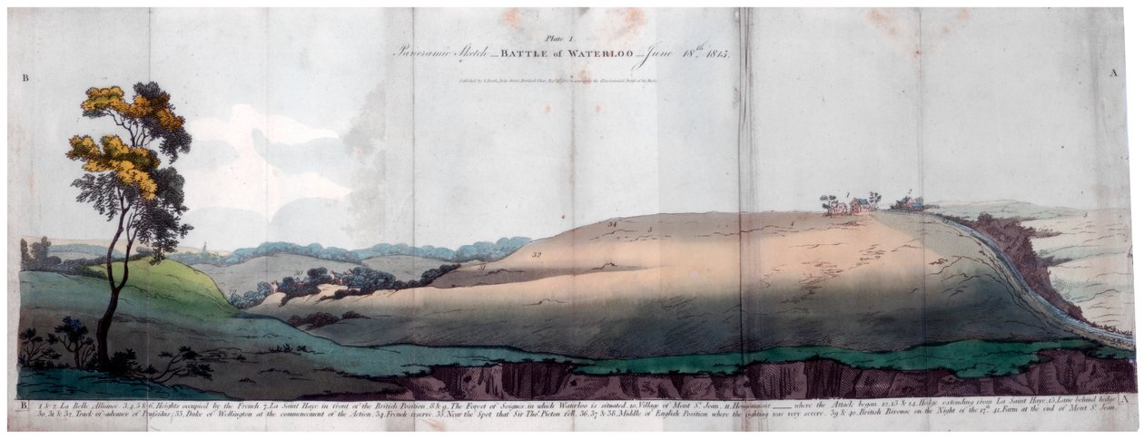 La Bataille de Waterloo, 1815 1816 - J Booth
