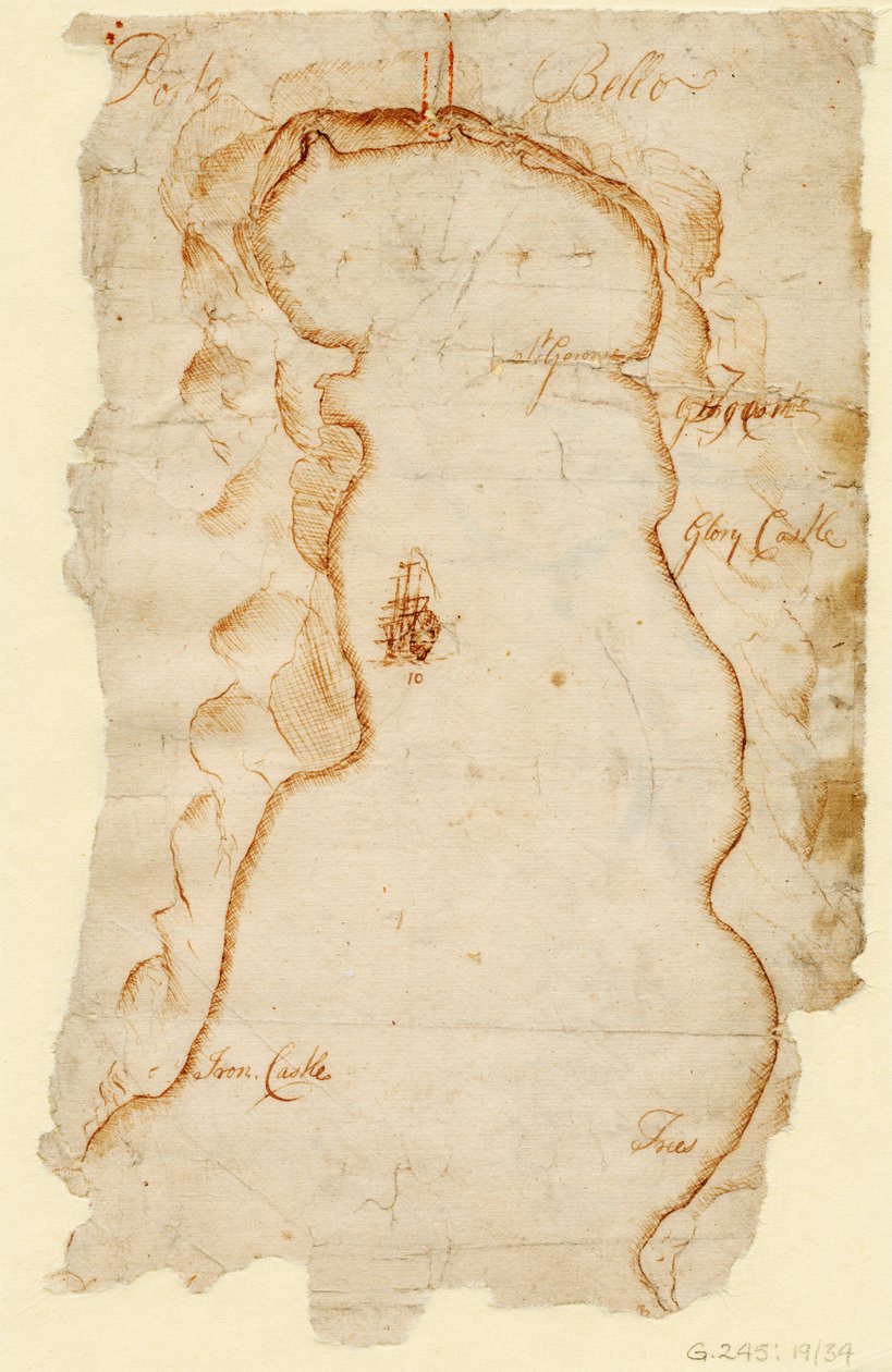 Portobelo, vers 1740 - J. C. Morris