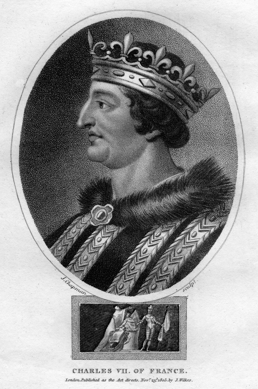 Charles VII, Roi de France, 1805 - J. Chapman
