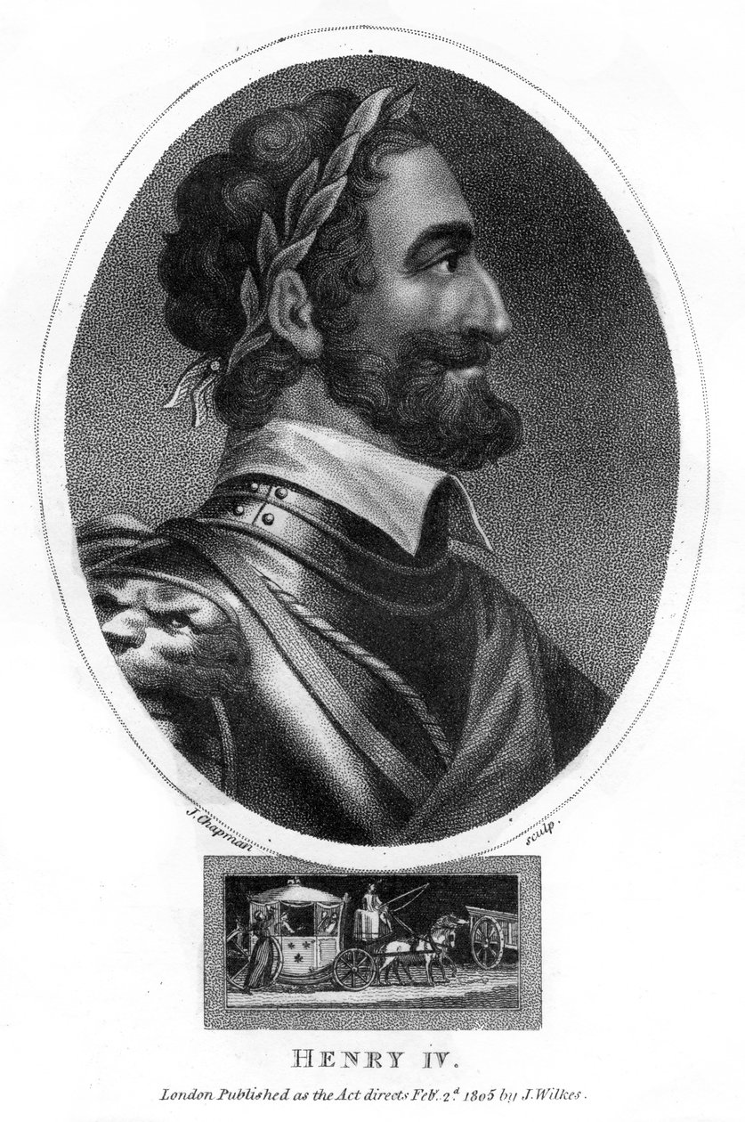 Henri IV, roi de France, 1805 - J. Chapman