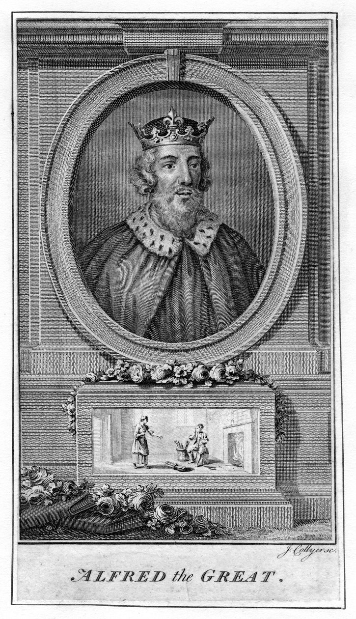 Alfred le Grand, 18e siècle - J. Collyer