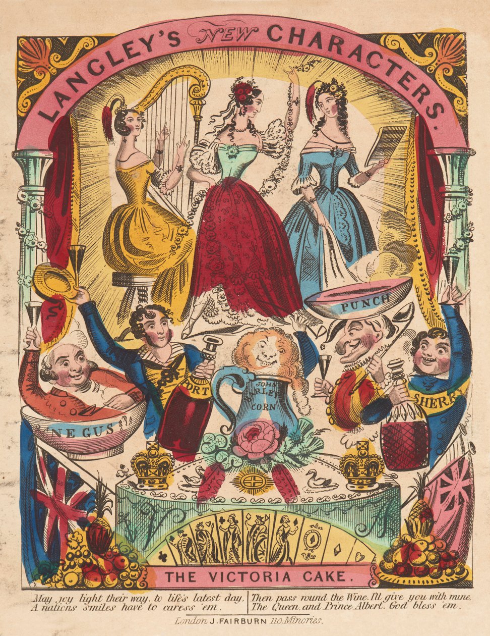 Les nouveaux personnages de Langley. Le gâteau Victoria - J. Fairburn
