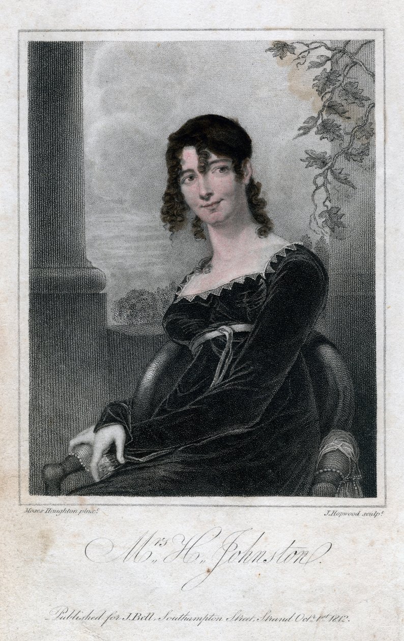 Mme H Johnston, 1812 - J. Hopwood