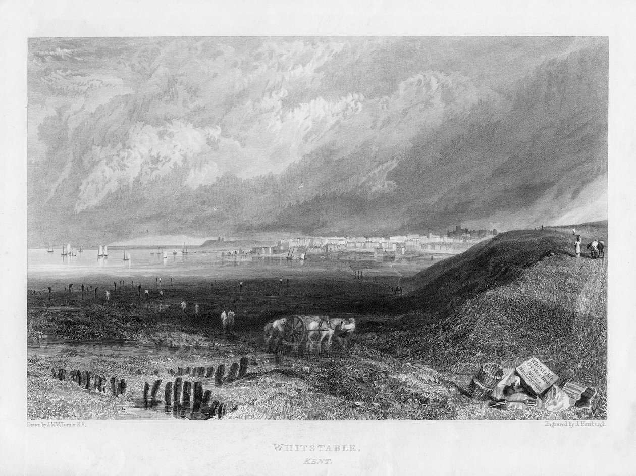 Whitstable, Kent, 19e siècle - J. Horsburgh