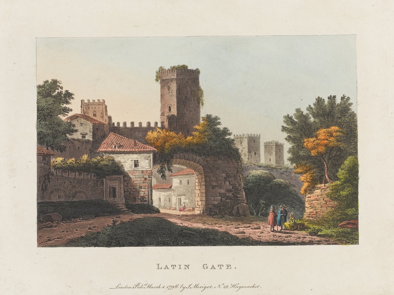 Porte Latine - J. Merigot