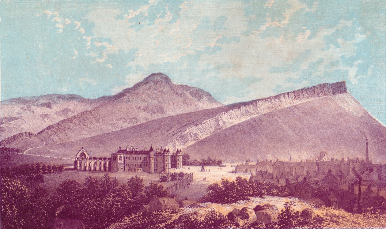 Palais de Holyrood et Arthur