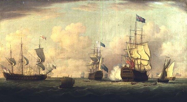 Scène marine - J. Ramsey