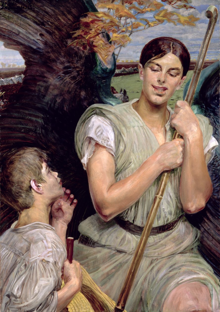 Ange et garçon berger, 1911 - Jacek Malczewski