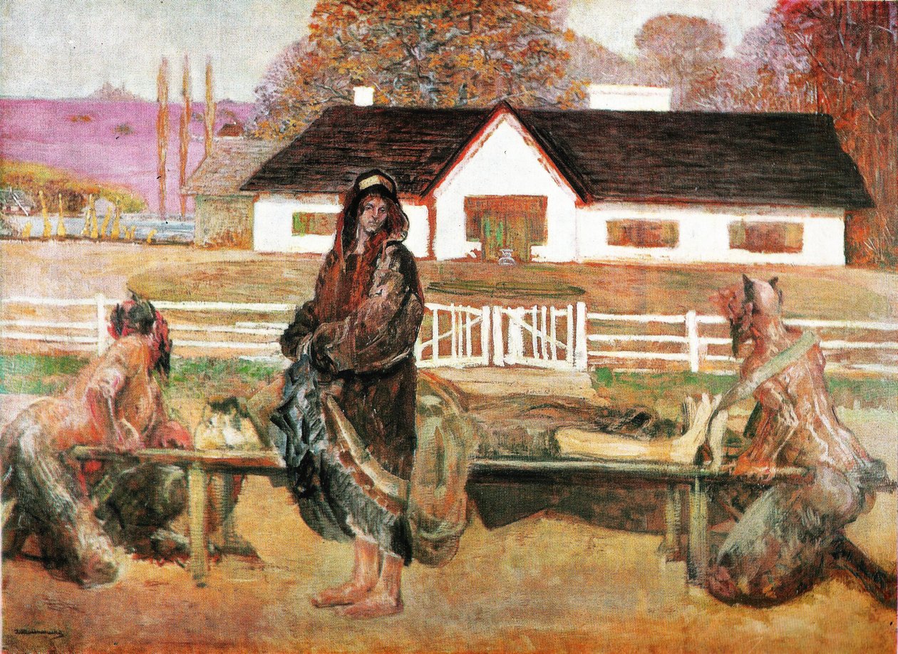 Retour au pays natal - Jacek Malczewski