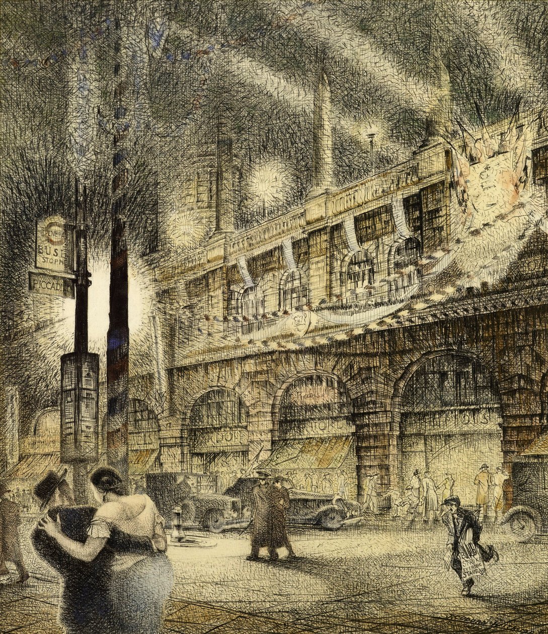 Soirée de couronnement, Londres 1937 - Jack Coburn Witherop