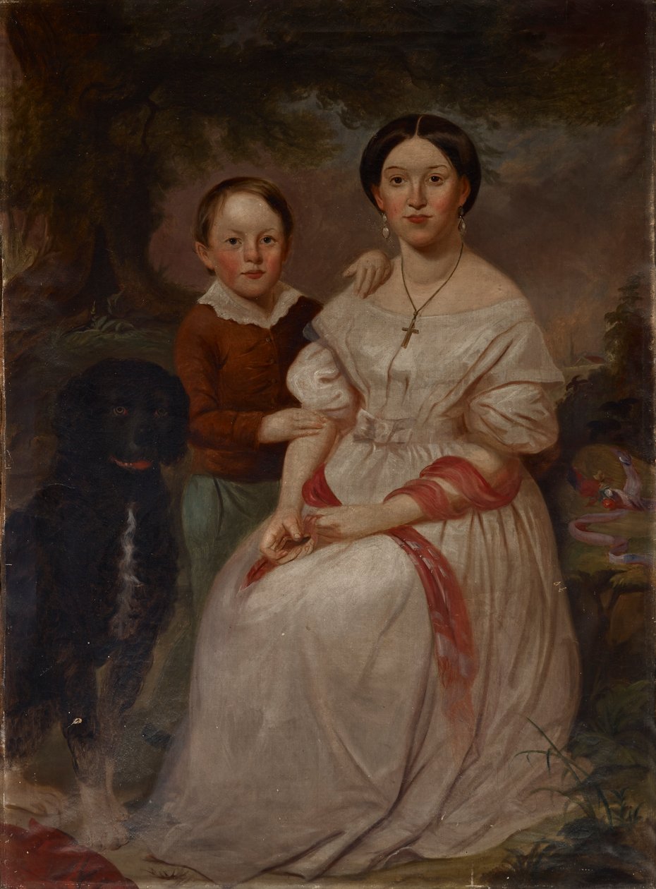 Portrait de Sarah Elizabeth Morrison et Samuel Morrison - Jacob Cox