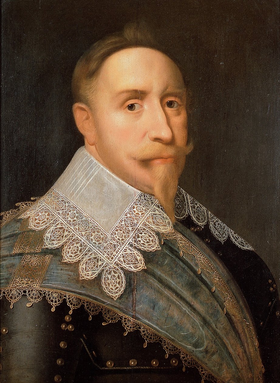 Gustave-Adolphe, roi de Suède 1611-1632 - Jacob Hoefnagel