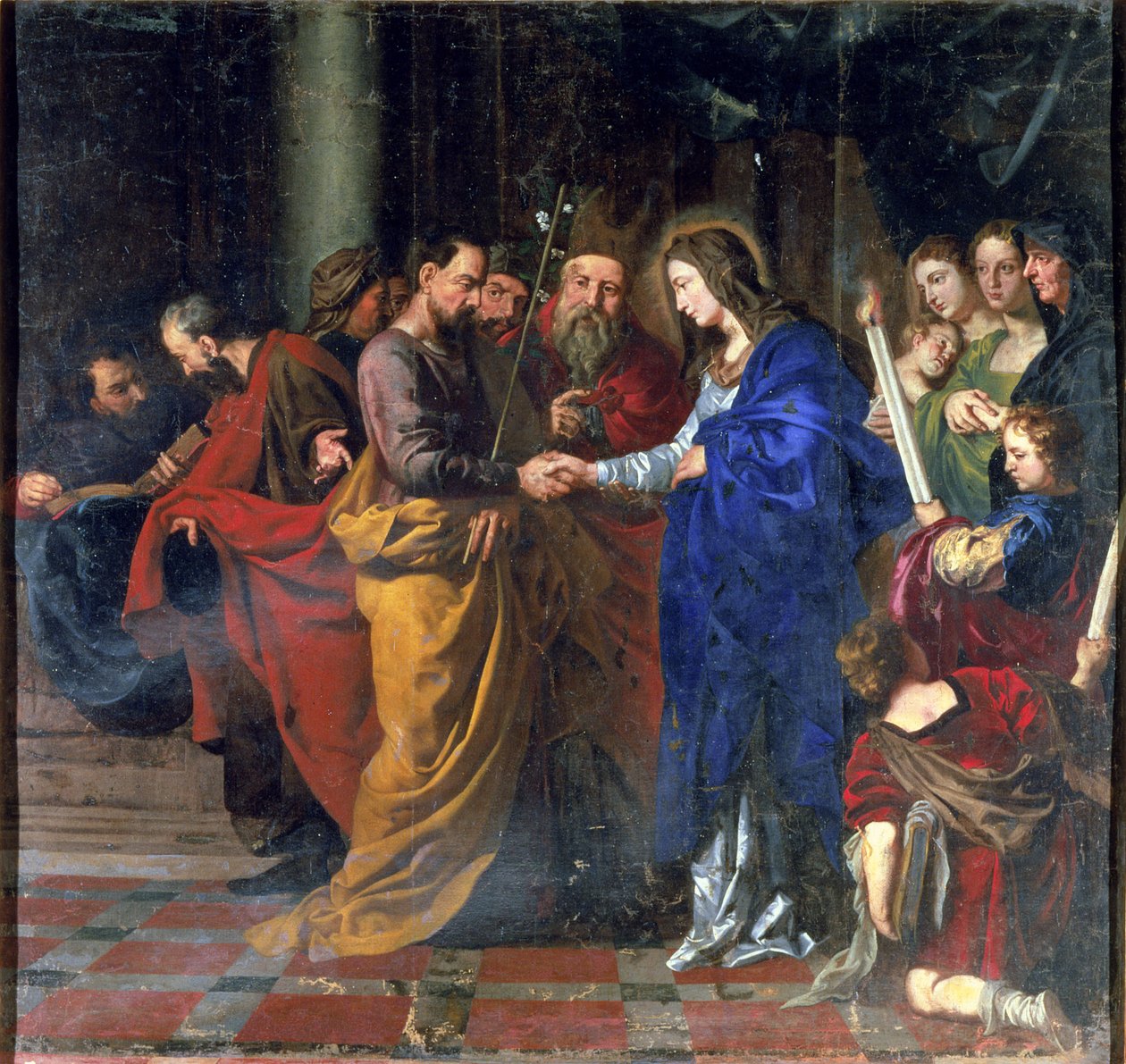 Le Mariage de la Vierge - Jacob Jordaens