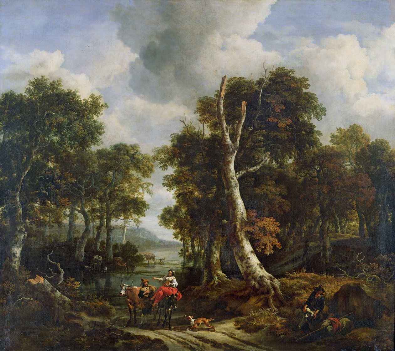 La Forêt, c.1660 - Jacob van Ruisdael