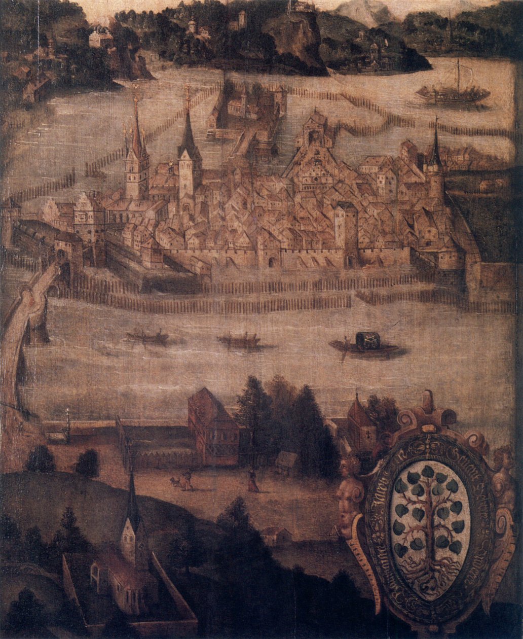 Vue de la ville de Lindau - Jacob U. M.