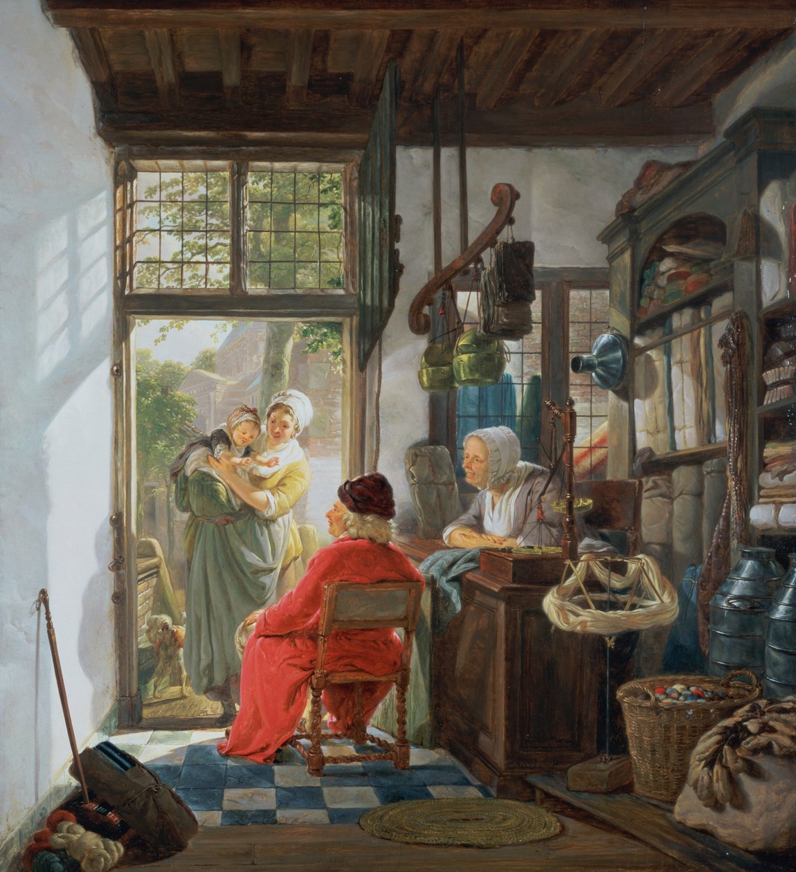 La boutique de tissus - Jacob Van Stry