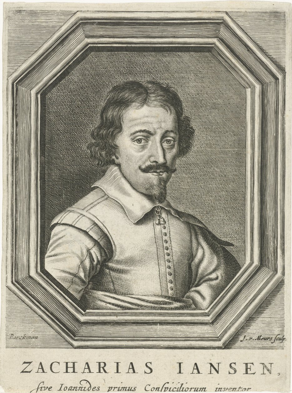 Portrait de Zacharias Jansen, 1655 - Jacob van Meurs