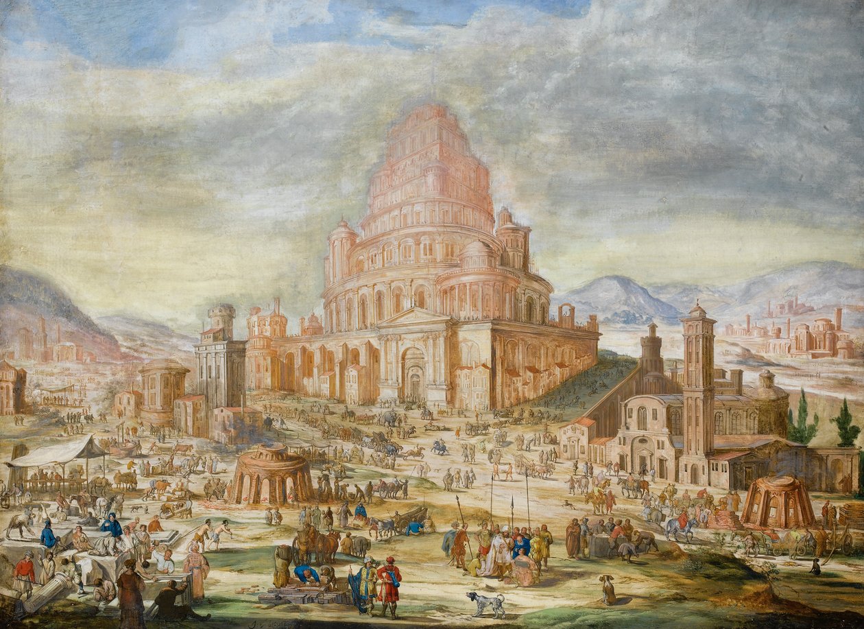 La Tour de Babel - Jacob van der Ulft