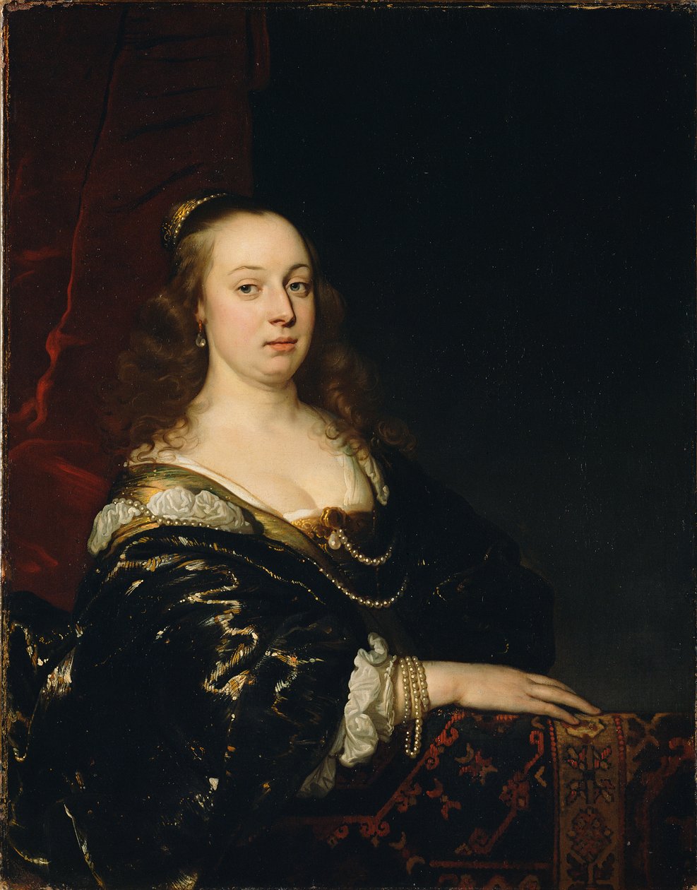 Portrait de femme - Jacob Adriaensz Backer